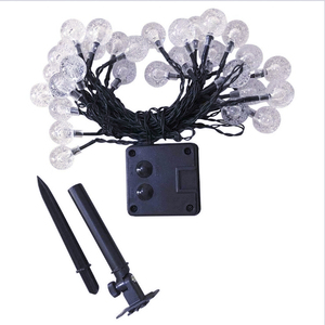 5M 20LED extérieur étanche boule de cristal lanterne IP65 <span class=keywords><strong>guirlande</strong></span> lumineuse <span class=keywords><strong>solaire</strong></span> avec lampe de fée décoration de jardin de noël - Product Image 1