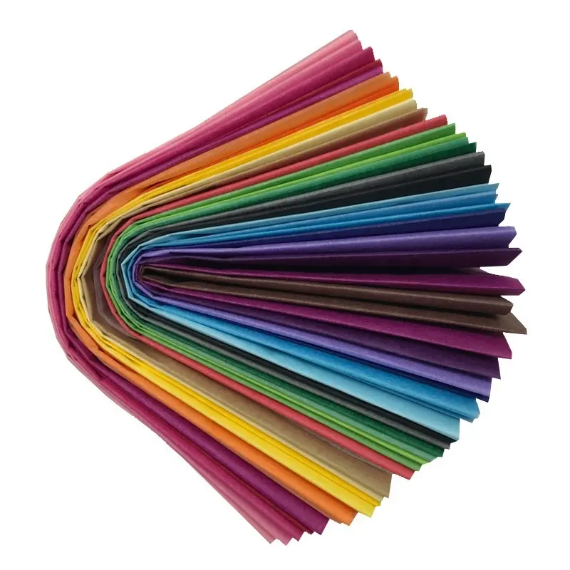 colored silk paper tissue paper