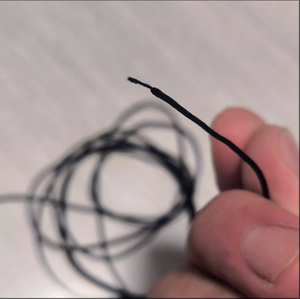 Tốt Polyester Kéo Dây Cho Pleated Lưới Chống Mài Mòn Màu Xám Pet Sợi Dây Thừng Chủ Đề Plisse Muỗi Lưới Gấp Lưới Dây - Product Image 3