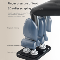 Fauteuil de massage HuangTai Luxury 8D Zero Gravity Spa 60W intelligent Tuya électrique pour tout le corps avec fonction de chauffage en cuir PU pour salon