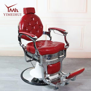 Modern Luxury Retro Styling <strong>Salon</strong> Furniture Vintage Barber Chair with Reclining Feature for Barbershop <strong>Equipment</strong> - Product Image 5