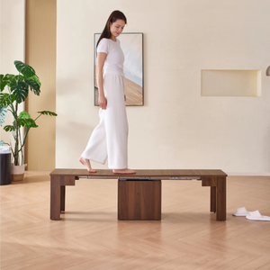 Ensemble <span class=keywords><strong>de</strong></span> <span class=keywords><strong>table</strong></span> à <span class=keywords><strong>manger</strong></span> pliante <span class=keywords><strong>en</strong></span> bois naturel <span class=keywords><strong>de</strong></span> luxe sur mesure Foshan 2026, meilleur modèle <span class=keywords><strong>de</strong></span> <span class=keywords><strong>table</strong></span> <span class=keywords><strong>de</strong></span> bar avec <span class=keywords><strong>console</strong></span> pour <span class=keywords><strong>salle</strong></span> à <span class=keywords><strong>manger</strong></span> d'hôtel - Product Image 4