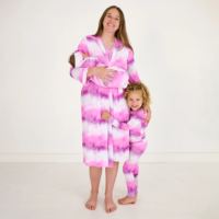 Robes personnalisées Vêtements de nuit doux pour femmes Peignoir classique pour femmes Robe modale solide Femme Ensemble de vêtements de détente élégants Pyjamas en bambou