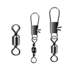 ตะขอเกี่ยวสายเบ็ดตกปลา Aohu แบบหมุนได้ ผลิตจากทองแดงผสม บรรจุภัณฑ์แบบแพ็คใหญ่ สำหรับอุปกรณ์ตกปลา - Product Image 3