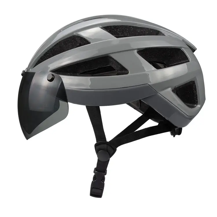 Capacete de bicicleta em forma de única, capacetes aerodinâmicos leves para adultos, ciclismo, corrida, esportes