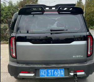 ABS Gloss Black Single <b>Deck</b> Polished Rear Trunk Spoiler Aerodynamic Lossless Install for BAIC BJ30 Factory Wholesale - Product Image 4