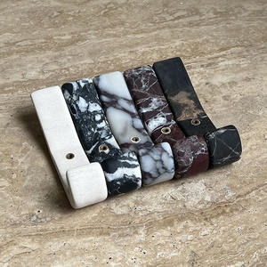 Французский Винтажный стиль Wabi Sabi, натуральный мрамор, крючок для пальто, полированная плита для входа в ванную комнату, Высококачественная светлая Роскошная декоративная - Product Image 6