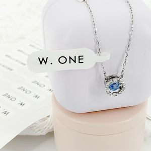 Tùy Chỉnh Riêng Thời Trang Logo In Ấn Vòng Cổ Ren Kính Trang Sức Giá Tag Nhãn Dán Nhãn Cho Hoặc Mã Vạch Máy In Nhiệt - Product Image 1