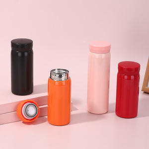 Stainless Steel Insulated Cup 304 Portable Pocket Size Travel Water <b>Bottle</b> For Outdoor Home Office Use - Product Image 3