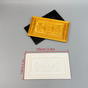 Juguete Promocional, Decoración de Pared con Panel de Techo en Miniatura para Casa de Muñecas 1:12, Adhesivo de Piso con Patrón Impreso en 3D - Product Image 4