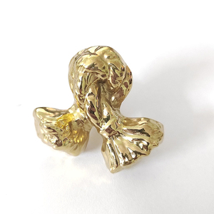 Factory Creative Design Solid Brass Knot Handle <strong>Knob</strong> Kitchen Wine Cabinet <strong>Doors</strong> Wardrobes Pull - Product Image 1