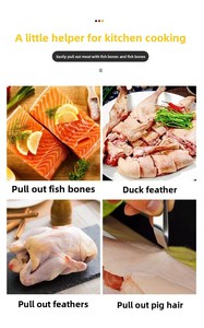 Écailles de poisson grattage râpes inoxydable rapide nettoyant enlever la peau brosse nettoyage éplucheur grattoir os détartreur pinces pince à épiler outil - Product Image 6