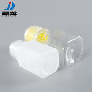 Fish bait plastic <b>bottle</b> 60ml pointed spout transparent fish bait <b>small</b> plastic <b>bottle</b> 100ml square transparent fish food fish - Product Image 2