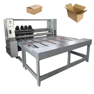 Semi Automatic Corrugated Cardboard Carton Box Rotary Slotting Machine