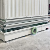 Nueva Torre de Enfriamiento Industrial de Flujo Cruzado de FRP, Tipo Cuadrado Anticorrosión con Diseño de Bajo Mantenimiento para Enfriamiento de Procesos HVAC