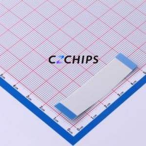 JS05A-24P-050-3-4 FFC Cable (Flexible Flat Cable) P=0.5mm Connector 24P 0.5mm 0.3mm Non-Inverting - Product Image 2