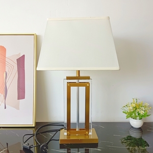 Hiện Đại Trang Trí Nội Thất Bảng Đèn Thiết Kế Độc Đáo Kim Loại Chiếu Sáng Khách Sạn Nhà Hàng Phòng Ngủ Vải Bìa Máy Tính Để Bàn Đèn - Product Image 6