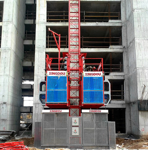 Xingdou 2 <span class=keywords><strong>Ton</strong></span> kabel listrik peralatan pengangkat konstruksi baru penumpang <span class=keywords><strong>Hoist</strong></span> suku cadang Gratis paduan aluminium untuk saya ritel - Product Image 5