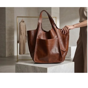 Premium Quality Genuine <b>Leather</b> Tote <b>Bag</b> for Women with Spacious Design and Elegant Office Look Available For Sale - Product Image 1