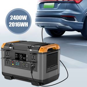 Estación de Energía Portátil de 2400W y 2016Wh con Batería LiFePO4 y MPPT, Generador Solar para Auto, Camping, RV y Emergencias en el Hogar - Product Image 6