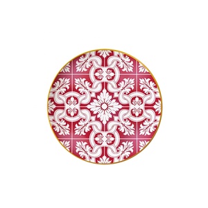 Gran oferta de platos de cerámica, juegos de cena de porcelana blanca y azul con patrón de plantas, utensilios de cocina para bodas, eventos, hecho de hueso de China - Product Image 6