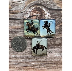 Pierres précieuses en cabochon de style western inspirées du sud-ouest, pour la fabrication de bijoux, l'artisanat, le style western - Product Image 2