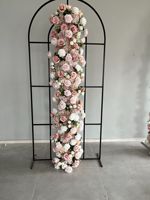 Arche florale rose artisanale neuve pour décoration de table de mariage, de salle à manger et de conférence, pour la Fête des Mères et Pâques
