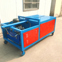 Machine de pyrolyse des pneus usagés pour doubler et tripler les pneus pour produire des pneus triples