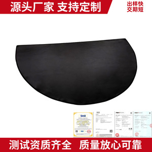 <b>Fire</b> Pit Rug Oval 24x42 Inches Fireproof Non-Slip Indoor Fireplace <b>Mat</b> Modern Style - Product Image 5
