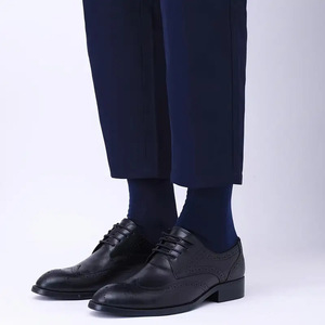 <span class=keywords><strong>Chaussettes</strong></span> habillées pour hommes en promotion, motif Argyle, sans couture, confortables, antibactériennes, en polyester, pour affaires - Product Image 6