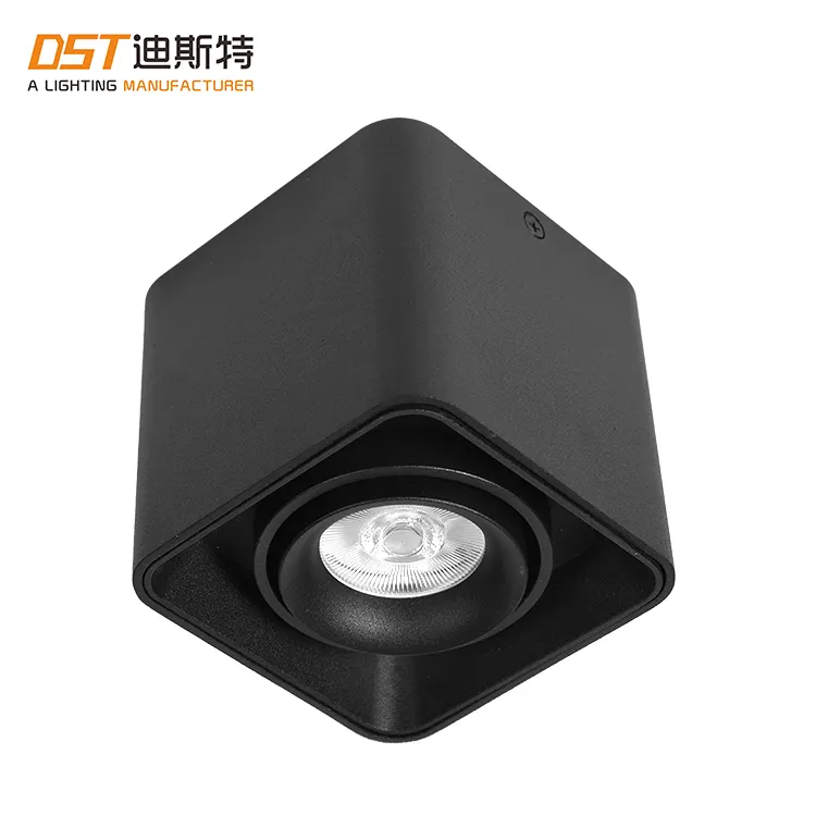 3w 9w 15w 30w Indoor LED Spot Light MR16 GU10 Ceiling Surface Mounted Adjustable Spotlight