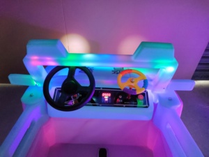 Machine de jeu d'intérieur et d'extérieur pour enfants, batterie, Karts, Drift, pare-chocs, voiture pour <span class=keywords><strong>parc</strong></span> d'attractions - Product Image 4