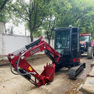 รถขุดขนาดเล็กยันม่าร์ รุ่น Vio35 ปี 2020 น้ำหนัก 3.5 ตัน แบบตีนตะขาบ บุ้งกี๋ขนาด 0.35 ลูกบาศก์เมตร กำลัง 68 กิโลวัตต์ อุปกรณ์ก่อสร้างขนาดกะทัดรัด - Product Image 6