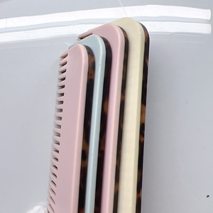 HONEY New Korean Ins Simple Marbre Texture Miel <span class=keywords><strong>Cire</strong></span> Petit Peigne À Dents Anti statique Peigne À Cheveux Peigne De Coiffure - Product Image 1