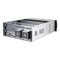 Boîtier de serveur GPU G465-08 avec backplane Mini-SAS 6 Gb/s, 4U, 8 baies, prend en charge 4 cartes GPU double largeur pour l'inference IA