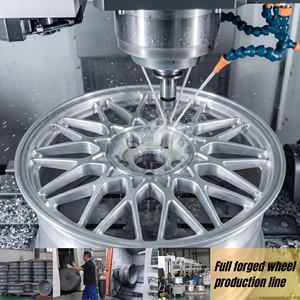 Jantes forgées en deux parties VeroX Custom <span class=keywords><strong>LM</strong></span> 19 20 21 pouces 5x112 5x120 5x114.3 à rayons multiples en alliage pour BMW M3 G81 M5 <span class=keywords><strong>Nissan</strong></span> GTR R35 - Product Image 5
