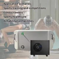 OHO Vente Flash : Refroidisseur de Bain de Glace avec Fonctions de Refroidissement et de Chauffage, Base en Acier Inoxydable, Écologique et Facile à Utiliser, 220V/110V