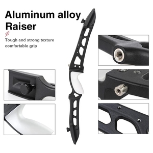 Junxing F158 18-40 lbs 68 inch <span class=keywords><strong>recurve</strong></span> <span class=keywords><strong>Bow</strong></span> Hợp kim nhôm Riser cho tay phải người sử dụng bắn cung Săn bắn cung bắn cung Bộ - Product Image 3