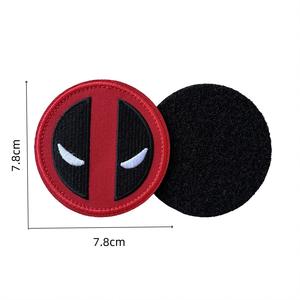 Hook and Loop Captain America Embroidery Patch Custom Super Hero Patch for Backpack Bags <strong>Jackets</strong> Clothes DIY Craft Decoration - Product Image 4