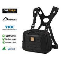 Sac de poitrine de chasse à dégagement rapide, harnais porte-outils, sac de rangement frontal compact pour la randonnée et le scoutisme