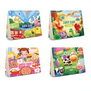 <span class=keywords><strong>Libro</strong></span> di Carta Interattivo e Silenzioso per Bambini, Giocattolo Educativo per lo Sviluppo dell'Intelligenza e l'Illuminazione, per l'Educazione Precoce - Product Image 1