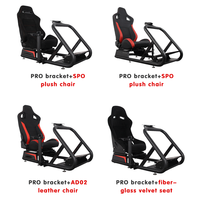 Chaise de simulateur de conduite de style populaire Waimar Ps 4 Racing Seat Gaming Cockpit