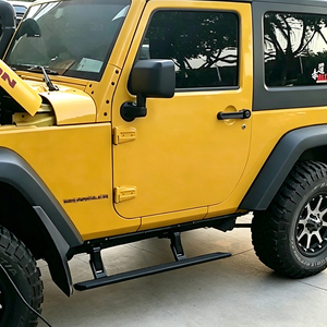 Estribo Lateral Eléctrico Automático de Aluminio a <span class=keywords><strong>Precio</strong></span> de Fábrica para Jeep Wrangler JL 2 Puertas Sahara <span class=keywords><strong>Rubicon</strong></span> <span class=keywords><strong>2018</strong></span>-2026 - Product Image 2