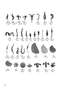 115x105mm 3mm độ dày nhỏ Maple-Nho thiết kế đóng dấu lá - Product Image 3