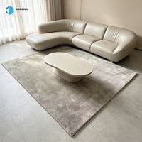 Tapis de salon à poils longs et moelleux, tapis polonais doux, tapis shaggy, tapis de zone, tapis shaggy doux et pelucheux, tapis de sol antidérapant
