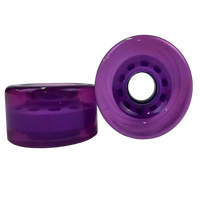 YSMLE vente en gros 82A dureté personnalisé muet Quad vitesse patins PU infusé roues