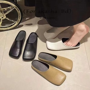Mules imperméables pour femme, tendance mode, à semelle épaisse, respirantes, antidérapantes, pour printemps et automne - Product Image 5