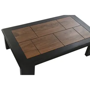 Table basse en acacia 100x60x30 Noir - Product Image 3
