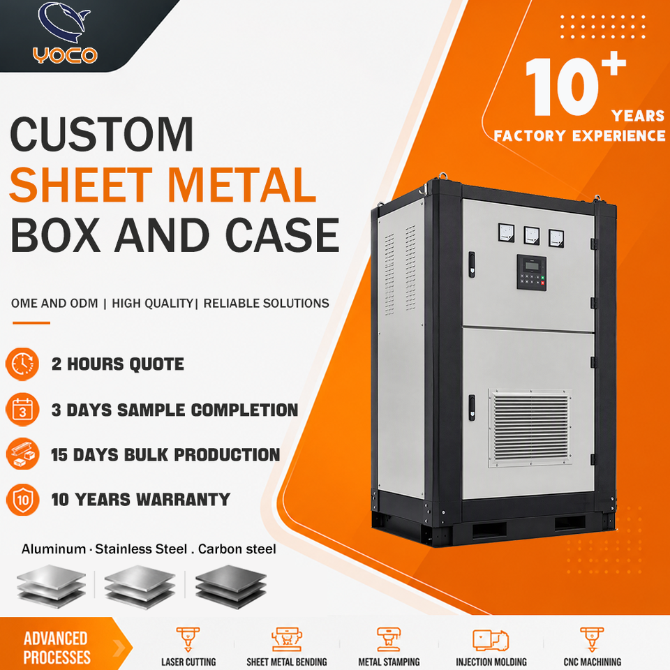 OEM Dual Door Electrical Box Industrial Equipment Laser Cutting Bending ...