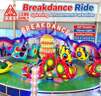Manèges Rotatifs Break & Crazy Dance pour Enfants et Adultes, Prix Usine, pour Parcs d'Attractions Intérieurs, Carnavals et Foires